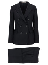 Tagliatore Blue Virgin Wool Two-Piece Suit