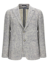 Tagliatore Blue Viscose Blazer - IT52 | XL
