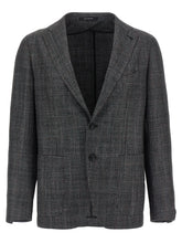 Tagliatore Gray Virgin Wool Blazer - IT46 | S