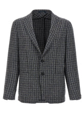 Tagliatore Multicolor Virgin Wool Blazer - 48 | M