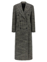 Tagliatore Multicolor Wool Coat - IT46