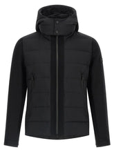 Tatras Black Nylon Full-Length Jacket