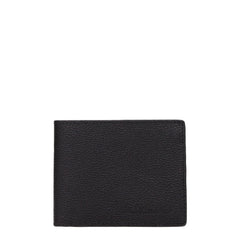 Testoni Black Leather Wallets