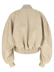 The Andamane Beige Polyethylene Bomber