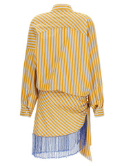 The Andamane Bicolor Cotton Short Dress - IT40