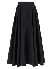 The Andamane Black Polyester Mini Skirt - IT38