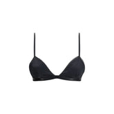 The Andamane Black Viscose Bra - M