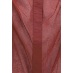 The Andamane Bordeaux Cotton Shirt