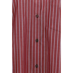 The Andamane Bordeaux Polyester Pattern Shirt