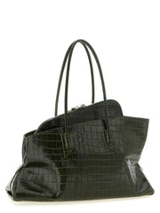 The Attico Bicolor Calfskin Shoulder Bag