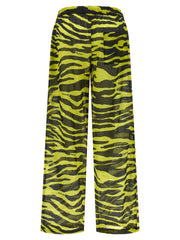 The Attico Bicolor Cotton Casual Pants - IT42