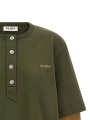 The Attico Bicolor Cotton Sweatshirt