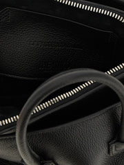 The Attico Black Bovine Leather Handbag