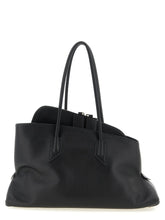 The Attico Black Calfskin Shoulder Bag