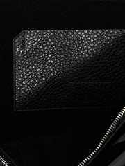 The Attico Black Calfskin Shoulder Bag