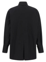 The Attico Black Cotton Blouse