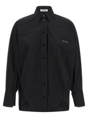 The Attico Black Cotton Blouse