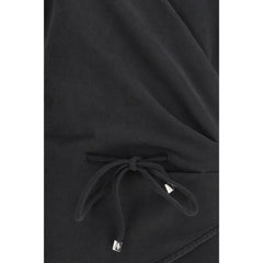 The Attico Black Cotton Casual Dress