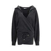 The Attico Black Cotton Casual Dress