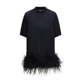 The Attico Black Cotton Casual Dress - IT40 | M