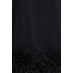 The Attico Black Cotton Casual Dress - IT40 | M