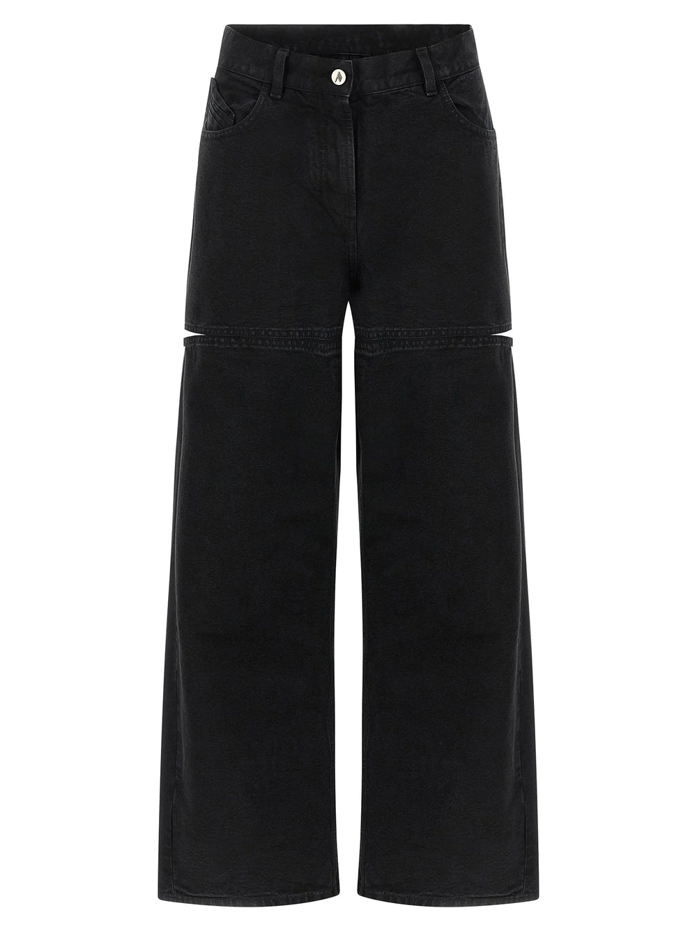 The Attico Black Cotton Jeans Denim - 26
