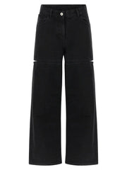 The Attico Black Cotton Jeans Denim - 26