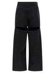 The Attico Black Cotton Jeans Denim - 26