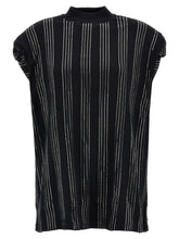 The Attico Black Cotton Short Dress - IT40