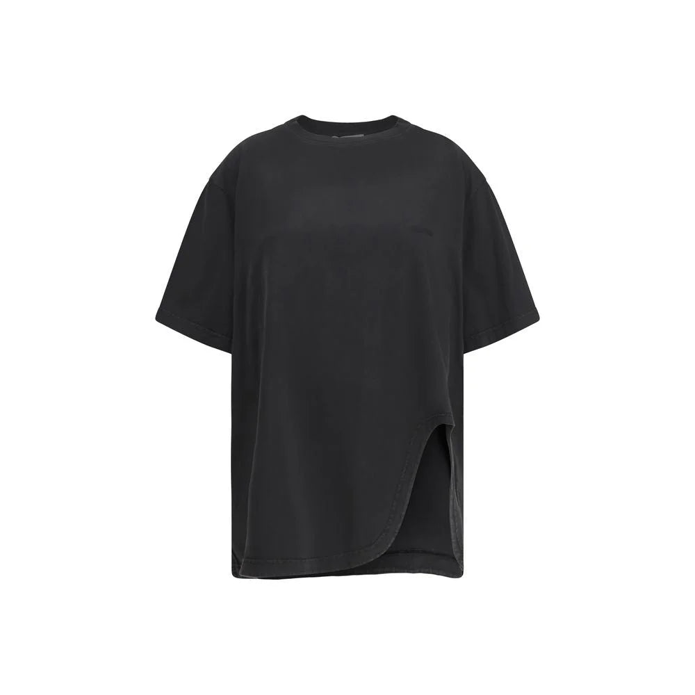 The Attico Black Cotton T-Shirt