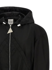 The Attico Black Polyamide Bomber