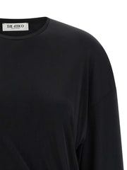 The Attico Black Viscose Short Dress - IT40