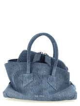 The Attico Blue Cotton Handbag
