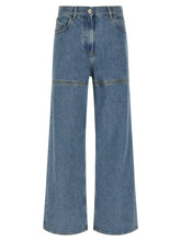 The Attico Blue Cotton Jeans Denim