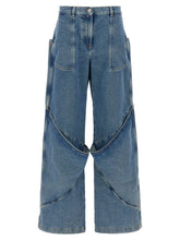 The Attico Blue Cotton Jeans Denim - W28