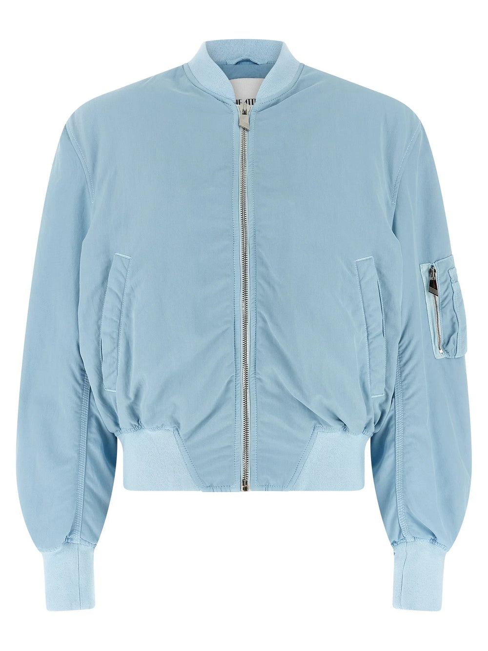 The Attico Blue Polyamide Bomber