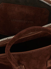 The Attico Brown Bovine Leather Handbag