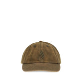 The Attico Brown Cotton Cap (Baseball Hat)