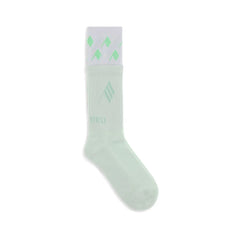 The Attico Green Cotton Socks