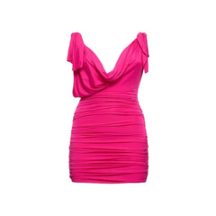The Attico Multicolor Elastane Casual Dress - 40