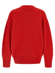 The Attico Multicolor Virgin Wool Cardigan