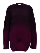 The Attico Purple Wool Short Dress - IT40