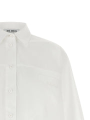The Attico White Cotton Blouse