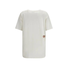 The Attico White Cotton T-Shirt