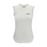 The Attico White Cotton Top