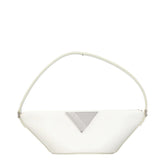 The Attico White Leather Handbag