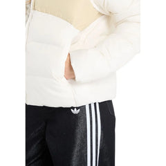 The North Face Cream Polyester Coat - Puffer Jackets