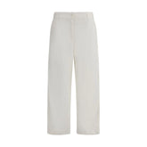 The Row Beige Cotton Cargo Pants - 4