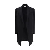 The Row Black Fleece Wool Coat - 4 - Overcoats