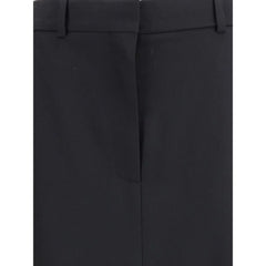 The Row Black Fleece Wool Long Skirt - 6